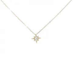 K18YG ダイヤモンド ネックレス 0.04CT