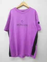 ★3666☆MONCLER モンクレール I10918C00009 MAGLIA MANICHE CORTE SS T-SHIRT 異素材切替Tシャツ　Ｌ