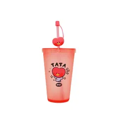 ソロモン商事 BT21 minini タンブラー (ストロー付き) (TATA) TUMBLER 