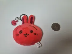 ちいかわ レッド うさぎ ミラー キーホルダー