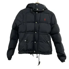 POLObyRalphLauren(ポロラルフローレン) ダウンジャケット サイズS レディース - 黒 長袖/ジップアップ/秋/冬