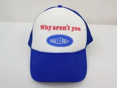 ★3682☆CHALLENGER チャレンジャー 22SS ブランドロゴ メッシュキャップ W.A.Y CHALLENGER CAP