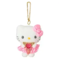 サンリオ ハローキティ ハート キーホルダー チャーム マスコット ぬいぐるみ HELLO KITTY