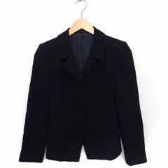 ジェイ&アール J&R テーラード ジャケット アウター 比翼ボタン S ブラック 黒 /FT31