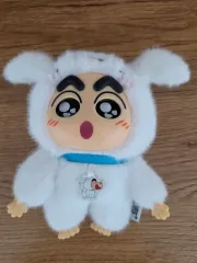 新品) クレヨンしんちゃん ラブブ シロ ぬいぐるみ キーホルダー