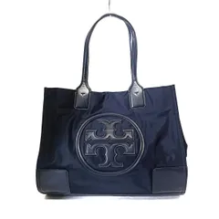 TORY BURCH(トリーバーチ) トートバッグ - ネイビー レザー