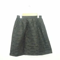B&Y ユナイテッドアローズ BEAUTY&YOUTH ビューティー&ユース スカート ギャザー フレア 迷彩 カモフラ ウエストゴム 薄手 カーキ ネイビー 緑 紺 /TT17