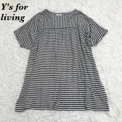 Y's for living ビッグTシャツ カットソー ワンピース ボーダー