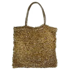 アンテプリマ ハンドバッグ ワイヤーバック スタンダードスクエアラージ トートバッグ ANTEPRIMA ブロンズ