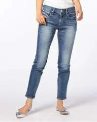 【美品】RED CARD デニムパンツ 25 M ブルー