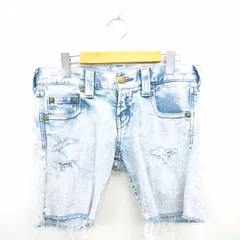 スライ SLY パンツ ボトムス ショーパン ショート デニム ミニ 2 ライトブルー /MT31