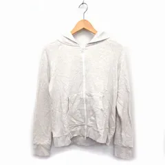 アーバンリサーチ ドアーズ URBAN RESEARCH DOORS パーカー ジャケット アウター ジップアップ コットン 綿 リブ 38 アイボリー /NT13