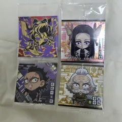 鬼滅の刃 デフォルメ ウエハース シール ステッカー 14弾 / 鬼滅の刃 しのぶ、カナエ、不死川 玄弥