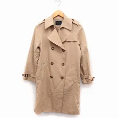 WHITE FRAN トレンチコート アウター ロング丈 無地 M ベージュ /FT12