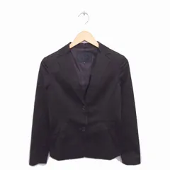 アンタイトル UNTITLED テーラード ジャケット アウター 総裏地 綿 コットン 2 カーキ /TT29