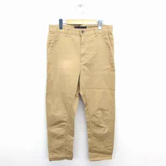 B&Y ユナイテッドアローズ BEAUTY&YOUTH ビューティー&ユース チノパン テーパード パンツ ジップフライ M ベージュ 薄茶 /TT13