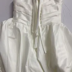 オフショルダー ウェディングドレス ミニ丈 韓国【】