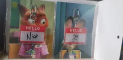 ズートピア2 アクリル名札キーホルダー ニック、ジュディ まとめ出品