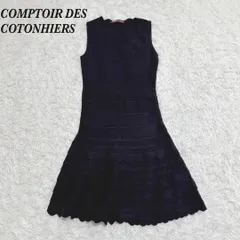 【美品】COMPTOIR DES COTONHIERS 7 S ニットワンピース
