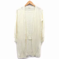 アースミュージック&エコロジー EARTH MUSIC & ECOLOGY レイヤード風 ニット カットソー ロング 長袖 無地 シンプル 切替リブ F クリーム /HT24