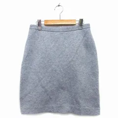 ユナイテッドアローズ A DAY IN THE LIFE UNITED ARROWS 台形 スカート ミニ 綿混 総柄 36 グレー 灰 /HT27