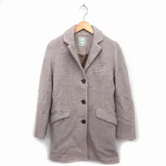 ビームスハート BEAMS HEART チェスター コート アウター ミドル ウール混 スリット グレージュ /NT25