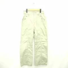 パンツ カジュアル ストレート ジップフライ 薄手 綿 コットン ウエストゴム 62～66 ベージュ 薄茶 /TT13 N