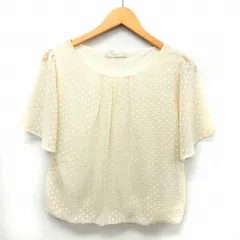 ビーミングバイビームス B:MING LIFE STORE by BEAMS カットソー Tシャツ 五分袖 ドット ボートネック アイボリー /ST43