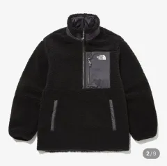 THE NORTH FACE ザノースフェイス リバーシブル フリース Anorak（アノラック）_ブラック(2XL)