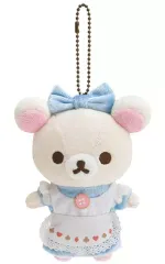 【中古】キーホルダー・マスコット(キャラクター) コリラックマ 不思議の国のリラックマテーマ ぶらさげぬいぐるみ 「リラックマ」