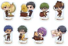 [Used] Acrylic Stand/Acrylic Panel Set of 8 Types: "Kuroko's Basketball Acrylic Petit Stand 23. Antique Ver. Mini Character Illustration"