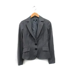 オゾック OZOC テーラード ジャケット ブレザー シンプル 38 グレー 灰 /KT15