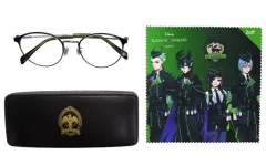 【中古】アクセサリー(非金属) [レンズ度無し] ディアソムニア寮モデル アイウェアコレクション 「Zoff×ディズニー ツイステッドワンダーランド」