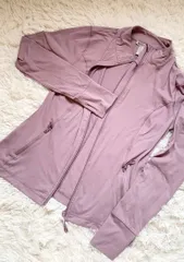 FOREVER21 ヨガウェア フルジップジャケット ハイネックMサイズ ピンク