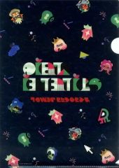 [중고] 클리어 파일 B. 총무늬 A4 클리어 파일 [Splatoon(스플라툰)×TOWER RECORDS]