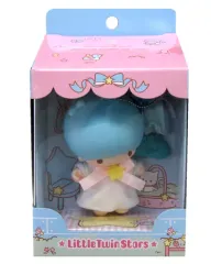 【中古】キーホルダー・マスコット(キャラクター) キキ(リトルツインスターズ) ボールチェーン付き着せ替えソフビマスコットセット 「サンリオキャラクターズ」