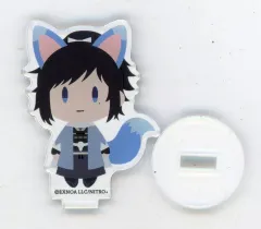 【中古】アクリルスタンド・アクリルパネル 大和守安定 「刀剣乱舞-ONLINE- 特別展 刀剣乱舞で学ぶ 日本刀と未来展 -刀剣男士のひみつ- ミニアクリルスタンド(御伴散歩 きつね装備) 【グループD】」