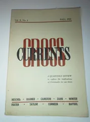 【洋書】『Cross Currents』1960年秋号（第10巻第4号）