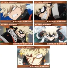 【中古】ポストカード 爆豪勝己 ポストカード5枚セット 「僕のヒーローアカデミア」