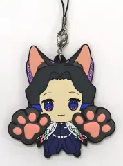 【中古】雑貨 胡蝶しのぶ にゃふぉるめ ハイタッチラバーストラップ 「鬼滅の刃」
