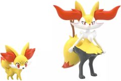 【中古】食玩 トレーディングフィギュア 2.フォッコ＆テールナー 「ポケモンスケールワールド カロス地方」