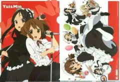 【中古】クリアファイル 唯＆澪/放課後ティータイム A4クリアファイル 「けいおん!」 アニメージュ 2010年2月号付録