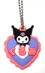 【中古】キーホルダー クロミ 「サンリオキャラクターズ メルヘン工房おなまえホルダーミニチュアラバーマスコット」