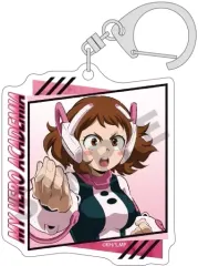 【中古】キーホルダー 麗日お茶子 「僕のヒーローアカデミア トレーディングアクリルキーホルダー」
