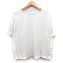 ジャーナルスタンダード レリューム JOURNAL STANDARD relume カットソー Tシャツ シンプル 五分袖 丸首 コットン 綿 F ライトベージュ /HT32