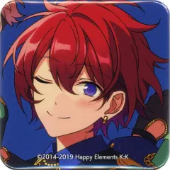 【中古】バッジ・ピンズ [単品] 朱桜司 アイドルスクエア缶バッジ 「CD あんさんぶるスターズ!! アルバムシリーズ TRIP Knights アニメイト限定セット」 同梱特典