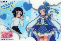【中古】食玩 トレーディングカード 蒼風なな＆キュアウインク 横 「キミとアイドルプリキュア♪ キラキラクリアカードガム」