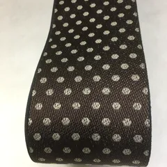 K-5 水玉模様ブラウン2mドット畳へり畳ヘリ畳縁ハンドメイドリボンバック髪飾り