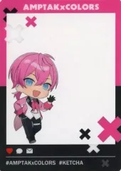 【中古】キャラカード けちゃ(AMPTAKxCOLORS)/SD ランダムクリアカード(2024 New Year ver.)