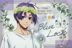 【中古】キャラカード 御影玲王 箔押しイラストカード 「ブルーロック アニメイトフェア2025 ～flower crown～ in アニメイトオンリーショップ」 対象商品購入特典 第2弾